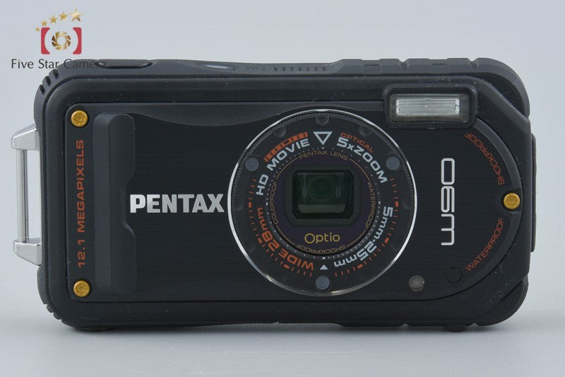 Pentax Optio W90 Black 12.1 MP Digital Camera