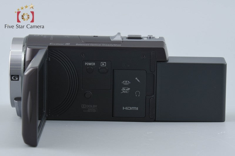 Sony Handycam HDR-CX430V Brown Video Camera [Japanese Language Only]