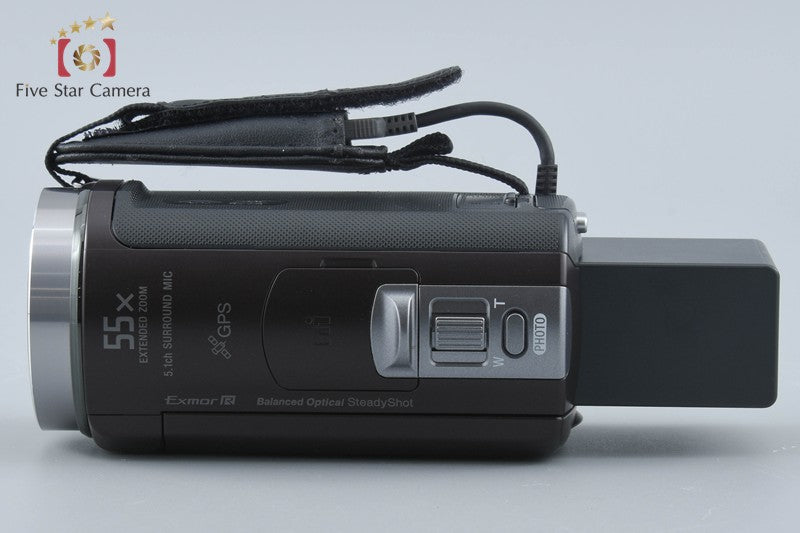 Sony Handycam HDR-CX430V Brown Video Camera [Japanese Language Only]