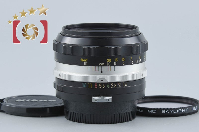 Nikon NIKKOR-S.C Auto 50mm f/1.4 Non Ai Lens