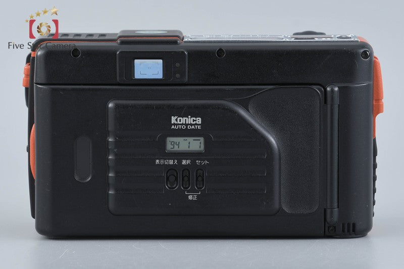 Konica Genbakantoku 35WB ECO Orange 35mm Point & Shoot Film Camera