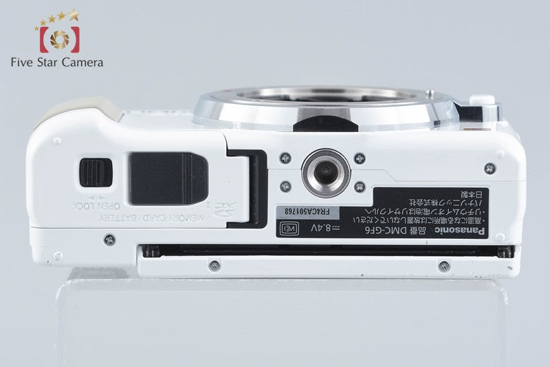 Panasonic LUMIX DMC-GF6 White 16.0 MP Digital Camera [Japanese Language Only]