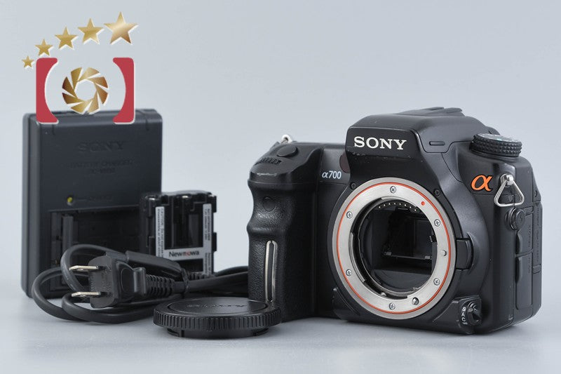 Sony Alpha α700 DSLR-A700 10.2 MP DSLR Camera Body [Japanese Language Only]