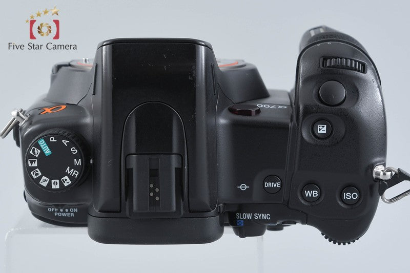 Sony Alpha α700 DSLR-A700 10.2 MP DSLR Camera Body [Japanese Language Only]