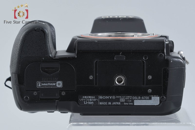 Sony Alpha α700 DSLR-A700 10.2 MP DSLR Camera Body [Japanese Language Only]