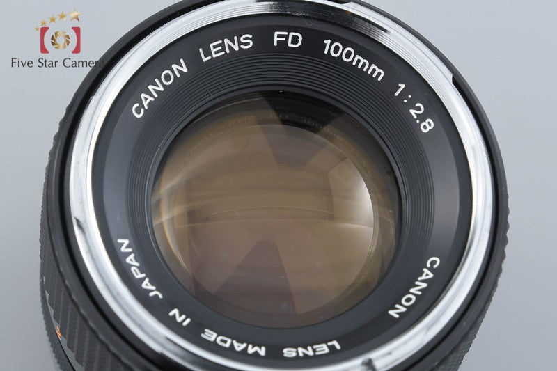 Canon FD 100mm f/2.8