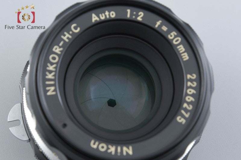 Nikon NIKKOR-H.C Auto 50mm f/2 Non Ai Lens