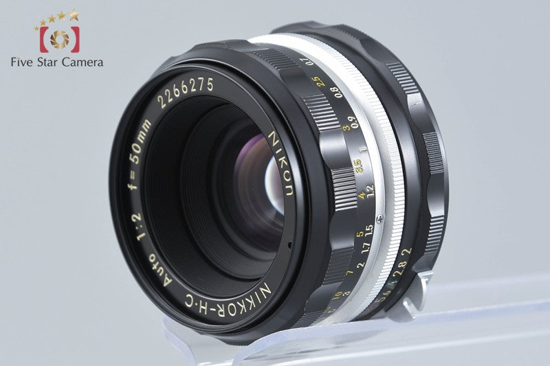 Nikon NIKKOR-H.C Auto 50mm f/2 Non Ai Lens