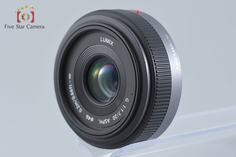 Panasonic LUMIX G 20mm f/1.7 ASPH. H-H020