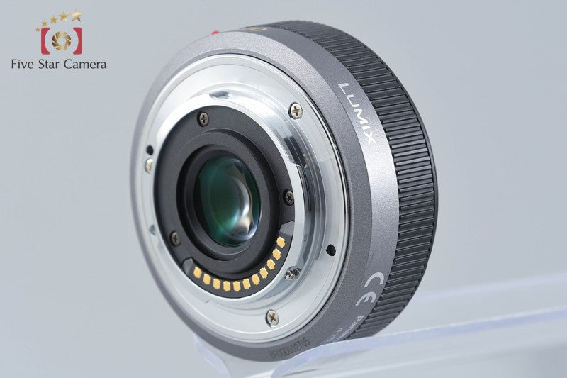 Panasonic LUMIX G 20mm f/1.7 ASPH. H-H020