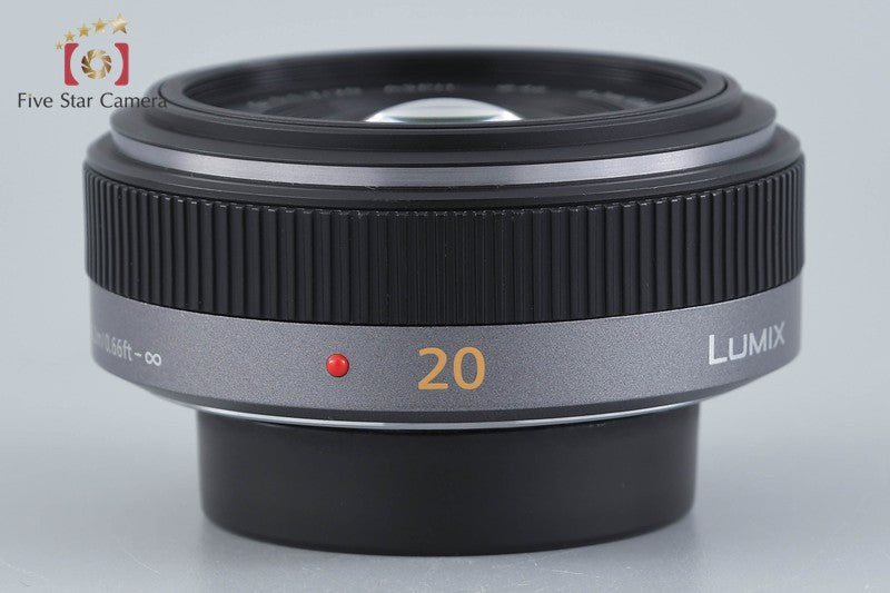 Panasonic LUMIX G 20mm f/1.7 ASPH. H-H020