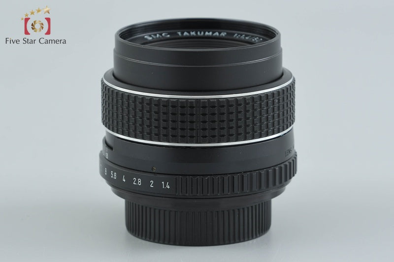 PENTAX SMC TAKUMAR 50mm f/1.4 M42 Mount Lens