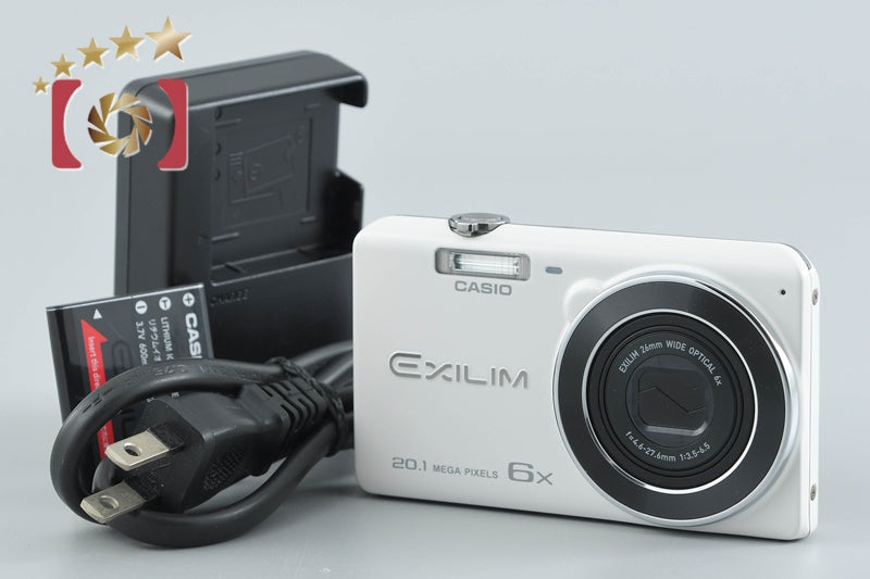 Casio EXILIM EX-ZS35 White 16.0 MP Digital Camera