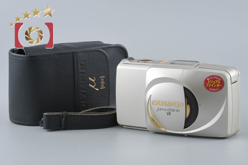 Olympus μ[mju:] ZOOM 140 VF Point & Shoot 35mm Film Camera