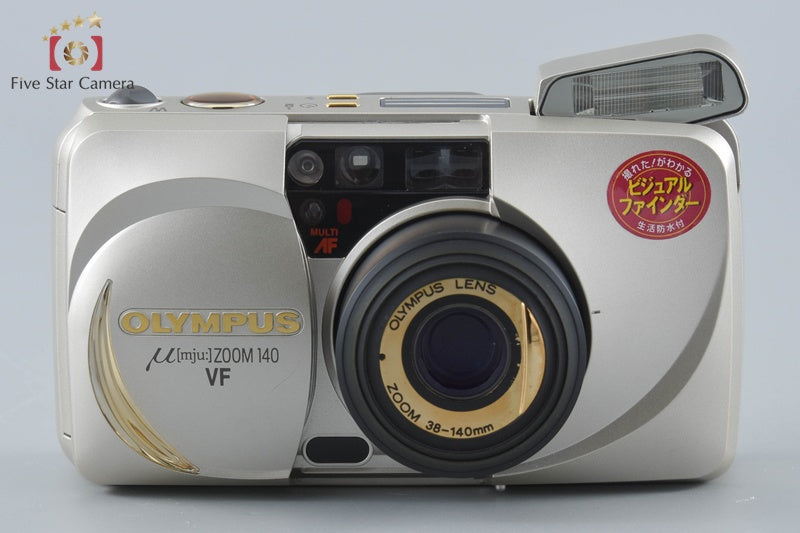 Olympus μ[mju:] ZOOM 140 VF Point & Shoot 35mm Film Camera