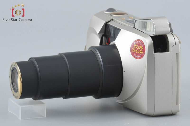 Olympus μ[mju:] ZOOM 140 VF Point & Shoot 35mm Film Camera