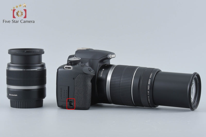 Canon EOS Kiss X3 / Rebel T1i / 500D 15.1 MP 18-55 55-250 Lenses