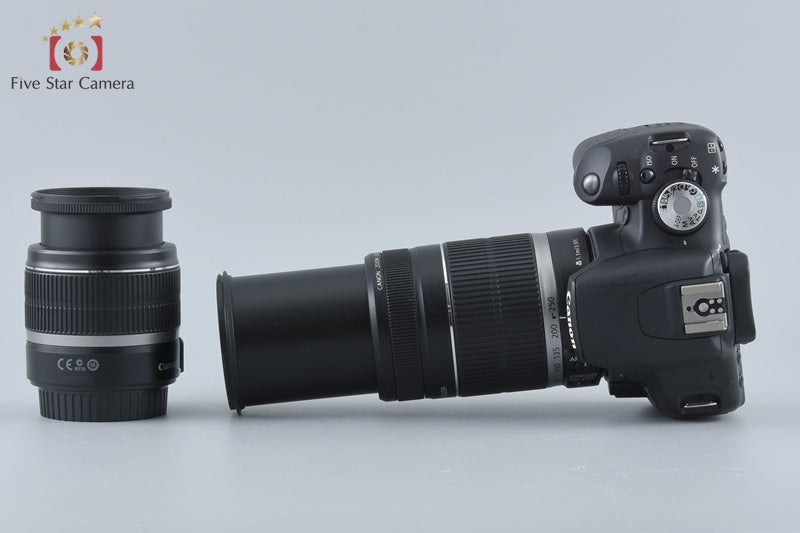 Canon EOS Kiss X3 / Rebel T1i / 500D 15.1 MP 18-55 55-250 Lenses
