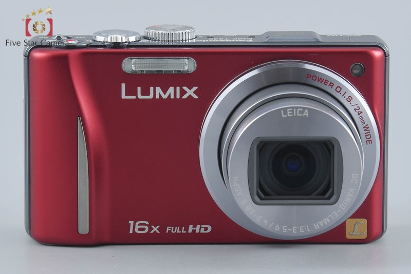 Panasonic LUMIX DMC-TZ20 Red 14.1 MP Digital Camera [Japanese Language Only]