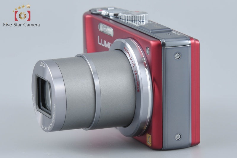 Panasonic LUMIX DMC-TZ20 Red 14.1 MP Digital Camera [Japanese Language Only]