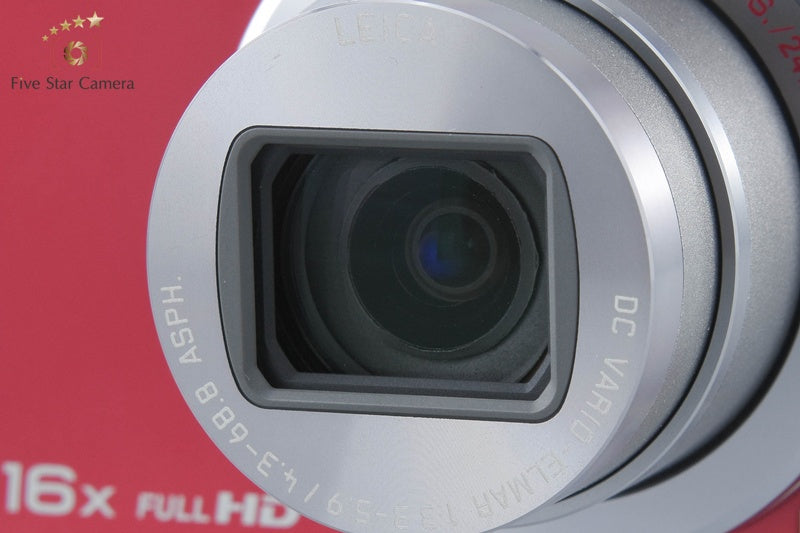 Panasonic LUMIX DMC-TZ20 Red 14.1 MP Digital Camera [Japanese Language Only]