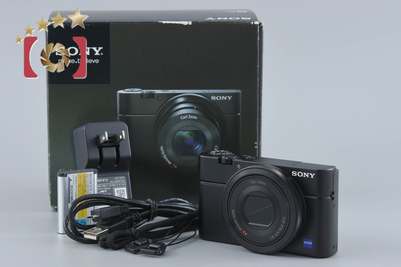 Sony Cyber-Shot DSC-RX100 20.2 MP Digital Camera w/ Box [Japanese Language Only]