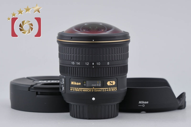 Nikon AF-S FISHEYE NIKKOR 8-15mm f/3.5-4.5 E ED