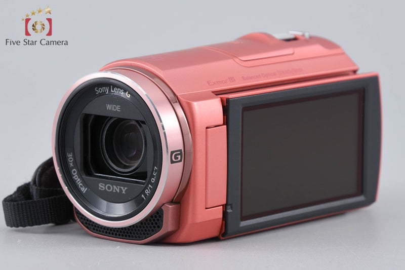 SONY HANDYCAM HDR-CX535 Pink Video Camcorder [Japanese Language Only]
