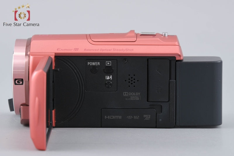 SONY HANDYCAM HDR-CX535 Pink Video Camcorder [Japanese Language Only]