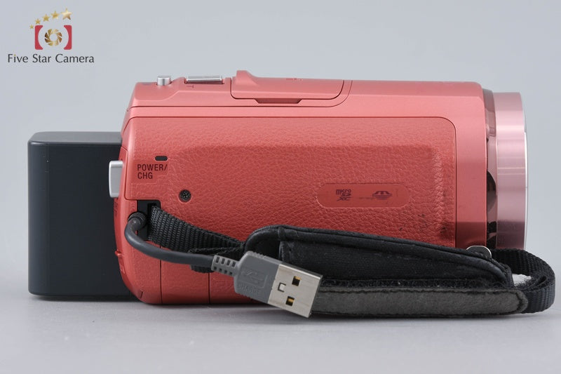 SONY HANDYCAM HDR-CX535 Pink Video Camcorder [Japanese Language Only]
