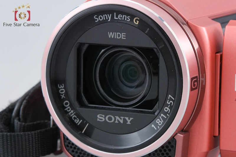 SONY HANDYCAM HDR-CX535 Pink Video Camcorder [Japanese Language Only]