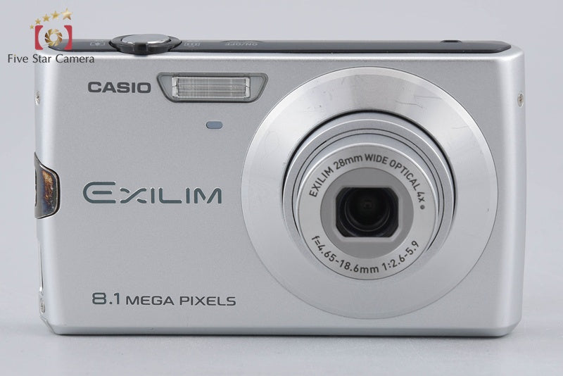 Casio EXILIM EX-Z150 Silver 8.1 MP Digital Camera w/ Box