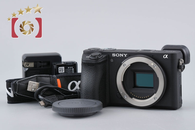 Sony α6500 ILCE-6500 Black 24.2 MP Digital Camera [Japanese Language Only]