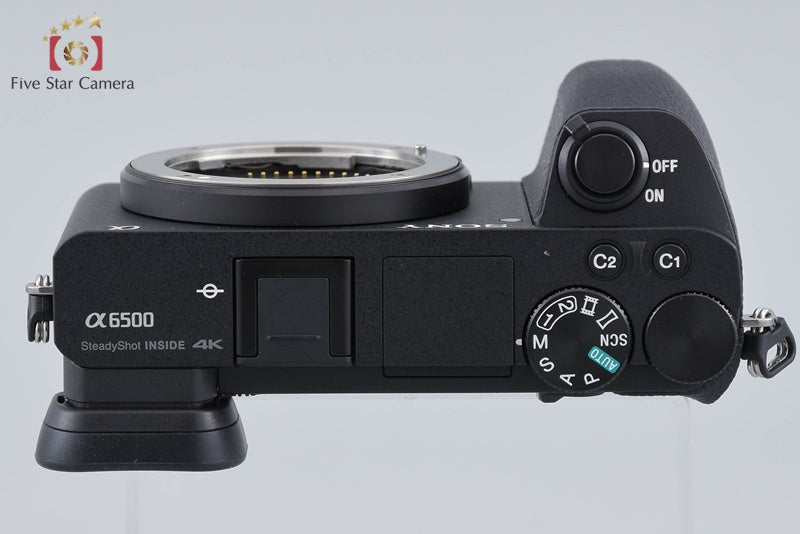 Sony α6500 ILCE-6500 Black 24.2 MP Digital Camera [Japanese Language Only]