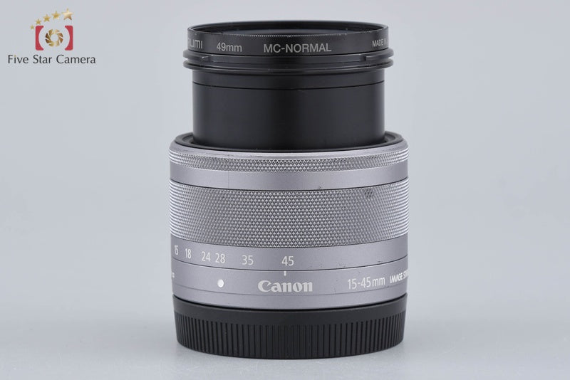 Canon EF-M 15-45mm f/3.5-6.3 IS STM Silver