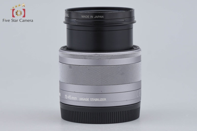 Canon EF-M 15-45mm f/3.5-6.3 IS STM Silver