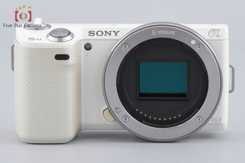 Sony α NEX-5N White 16.1 MP Digital Mirrorless Camera [Japanese Language Only]