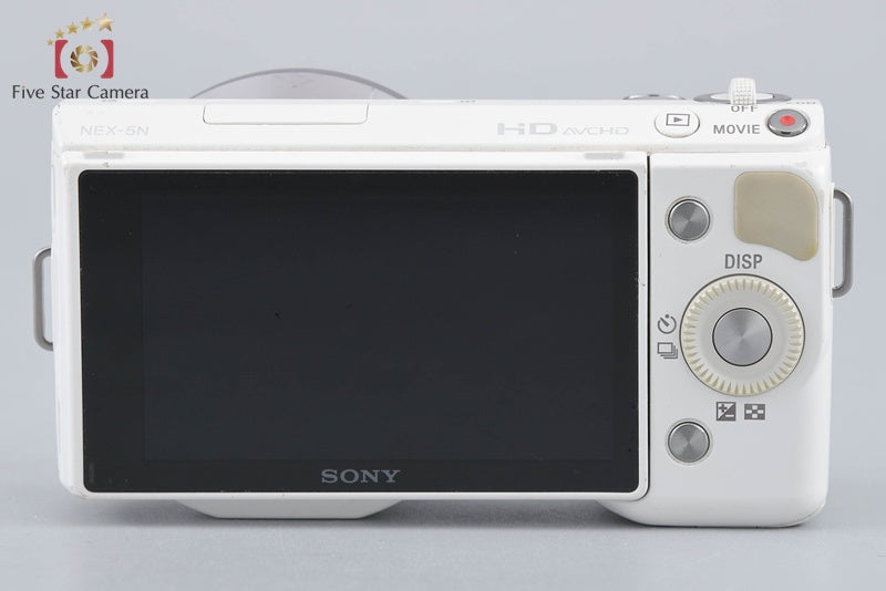 Sony α NEX-5N White 16.1 MP Digital Mirrorless Camera [Japanese Language Only]