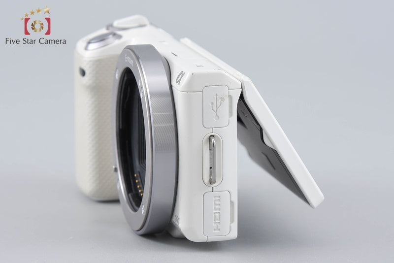 Sony α NEX-5N White 16.1 MP Digital Mirrorless Camera [Japanese Language Only]