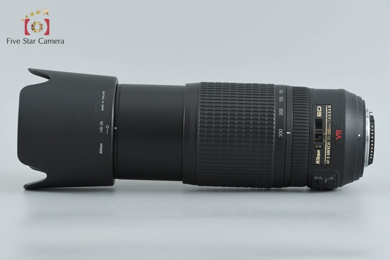 Nikon AF-S NIKKOR 70-300mm f/4.5-5.6 G ED VR
