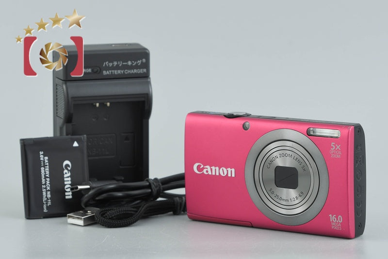 Canon PowerShot A2300 Red 16.0 MP Digital Camera