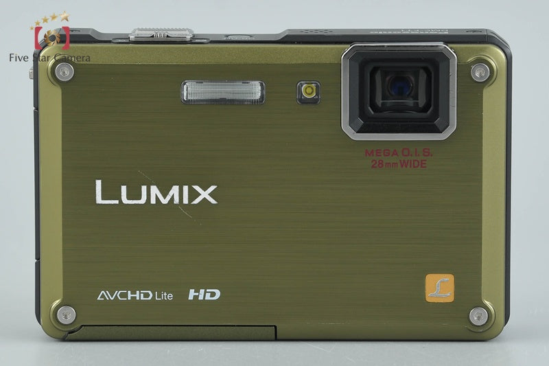 Panasonic LUMIX DMC-FT1 Green 12.1 MP Digital Camera [Japanese Language Only]