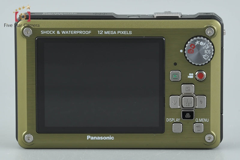 Panasonic LUMIX DMC-FT1 Green 12.1 MP Digital Camera [Japanese Language Only]