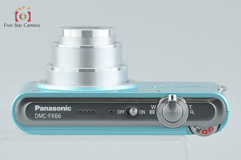 Panasonic LUMIX DMC-FX66 Blue 14.1 MP Digital Camera [Japanese Language Only]