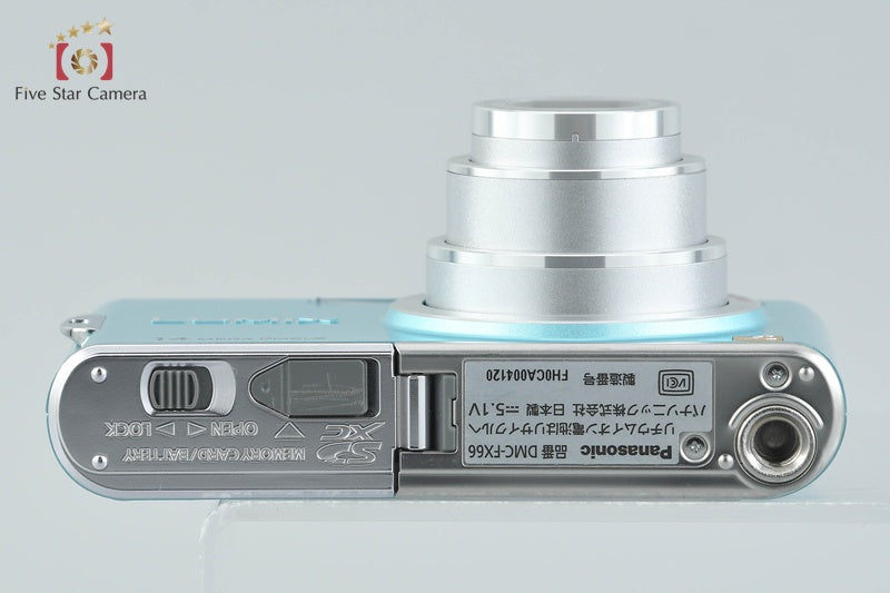 Panasonic LUMIX DMC-FX66 Blue 14.1 MP Digital Camera [Japanese Language Only]