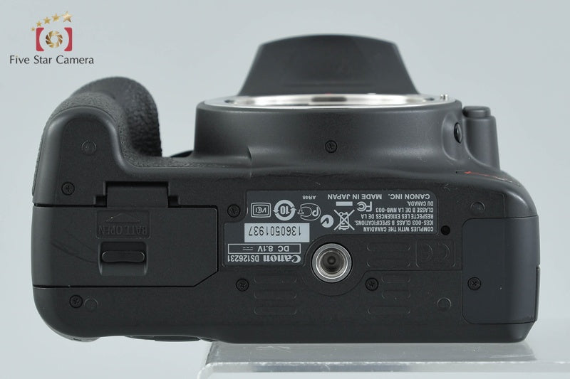 "Count 1,439" Canon EOS Kiss X3 / Rebel T1i / 500D 15.1 MP DSLR Camera Body
