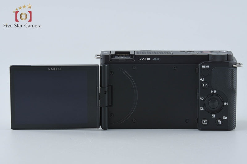 Sony α VLOGCAM ZV-E10 Black 16-50 55-210 Lenses [Japanese Language Only]