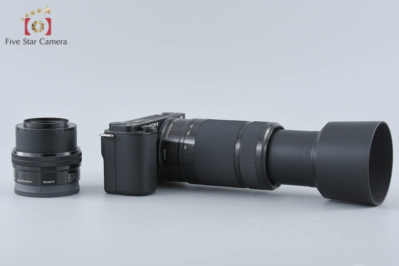 Sony α VLOGCAM ZV-E10 Black 16-50 55-210 Lenses [Japanese Language Only]