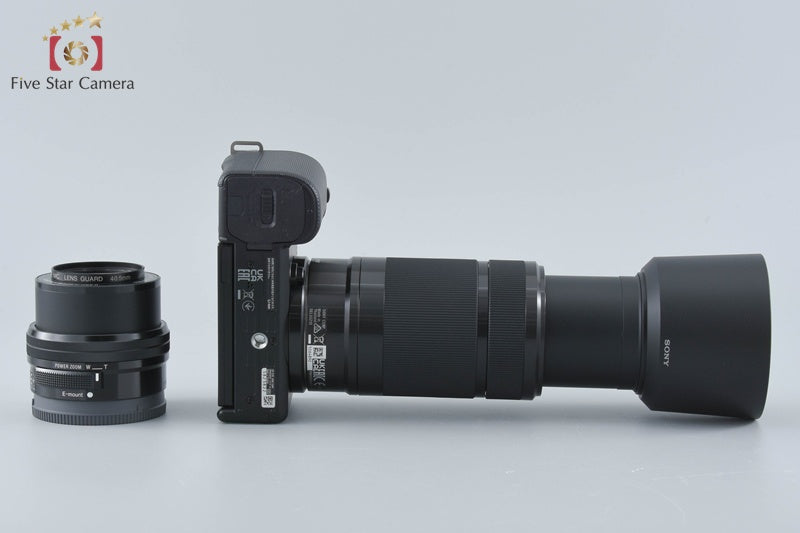 Sony α VLOGCAM ZV-E10 Black 16-50 55-210 Lenses [Japanese Language Only]