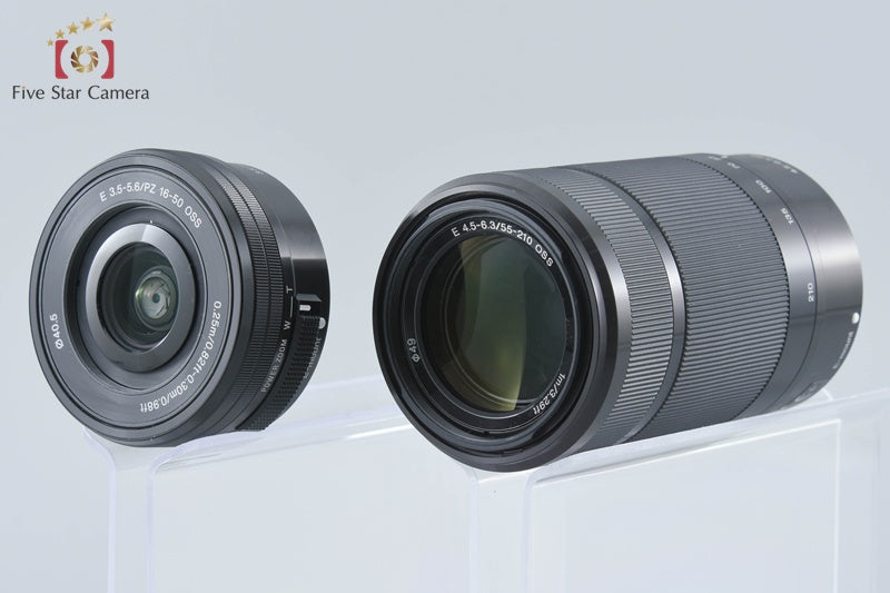 Sony α VLOGCAM ZV-E10 Black 16-50 55-210 Lenses [Japanese Language Only]